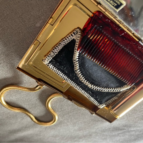 Incredible Vintage Mother Of Pearl Evening Bag-Never Been Used!! NWOT!! - Picture 11 of 16